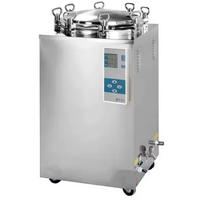 fully automatic autoclave vertical pressuresteam sterilizer 35 l