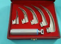 laryngoscope with 5 baldes